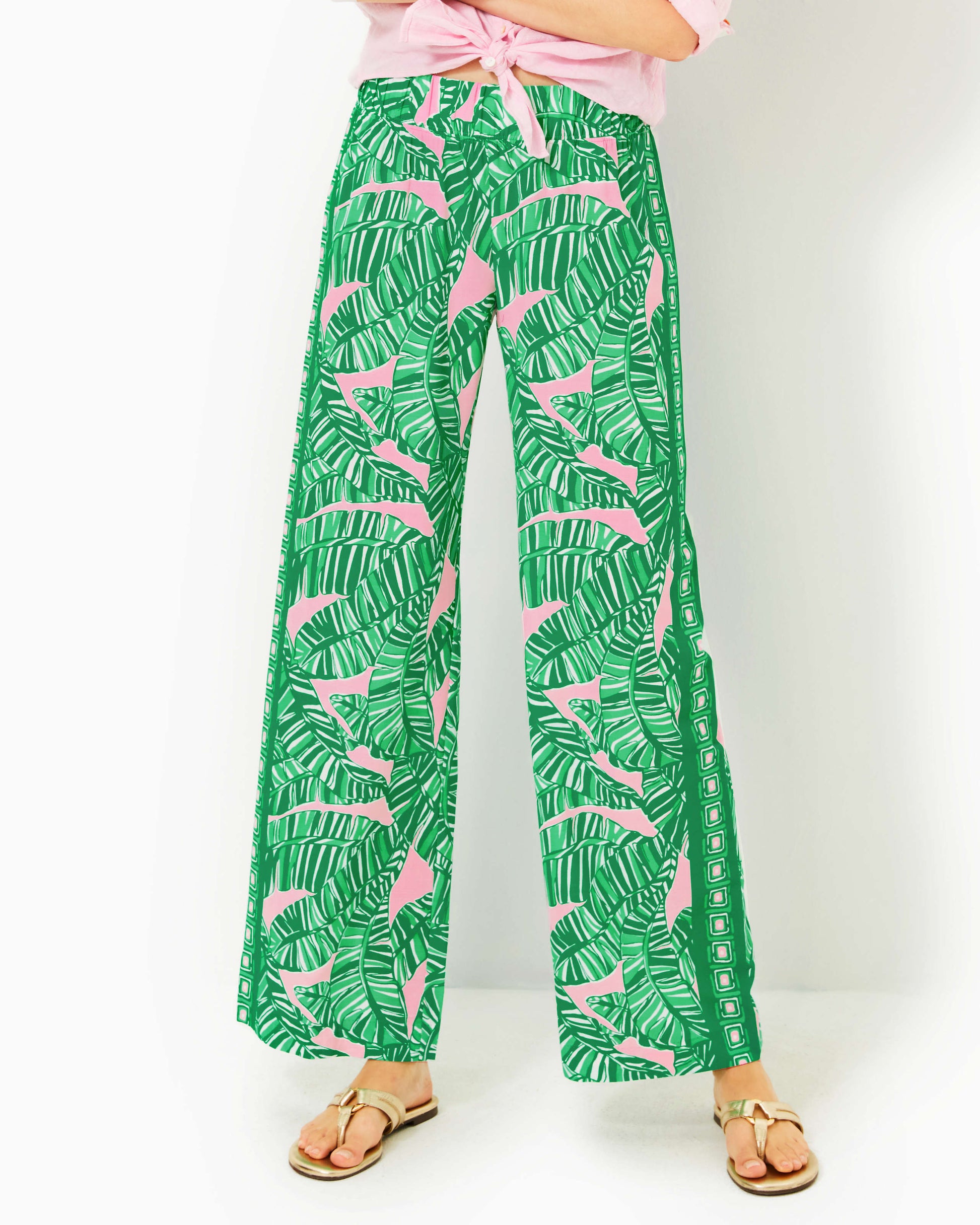 BAL HARBOUR PALAZZO – Pink Sorbet | Lilly Pulitzer Store Columbia, SC