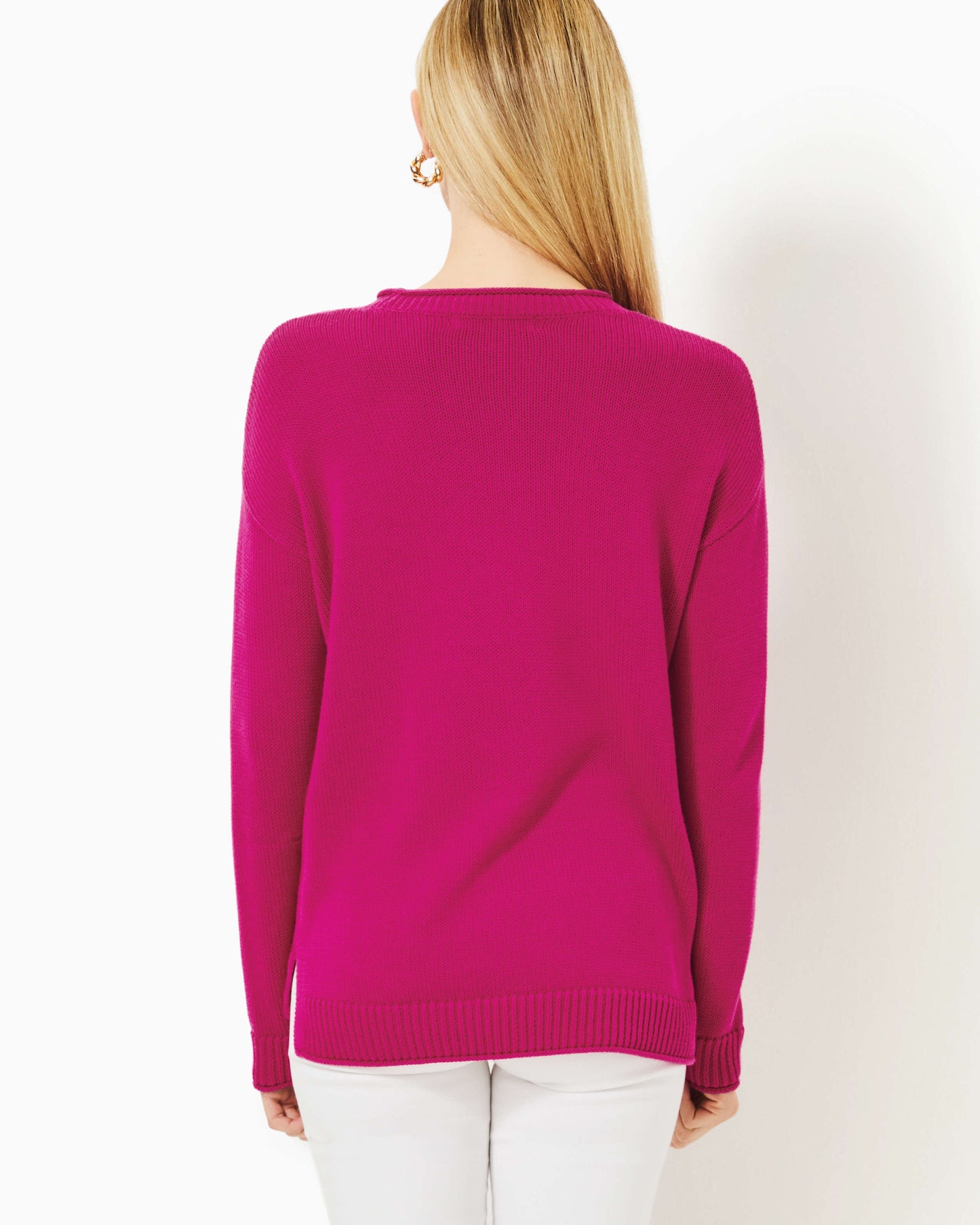 BAYPORT SWEATER - MYSTIQUE PINK -