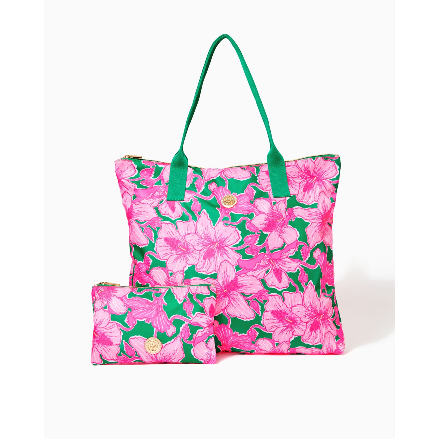 PIPER PACKABLE TOTE – Pink Sorbet | Lilly Pulitzer Store Columbia, SC