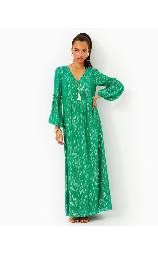 CLEME LONG SLEEVE MAXI DRESS