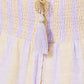 JAVANNE LINEN MAXI DRESS - LILAC OPAL - ISLAND SECRETS STRIPE