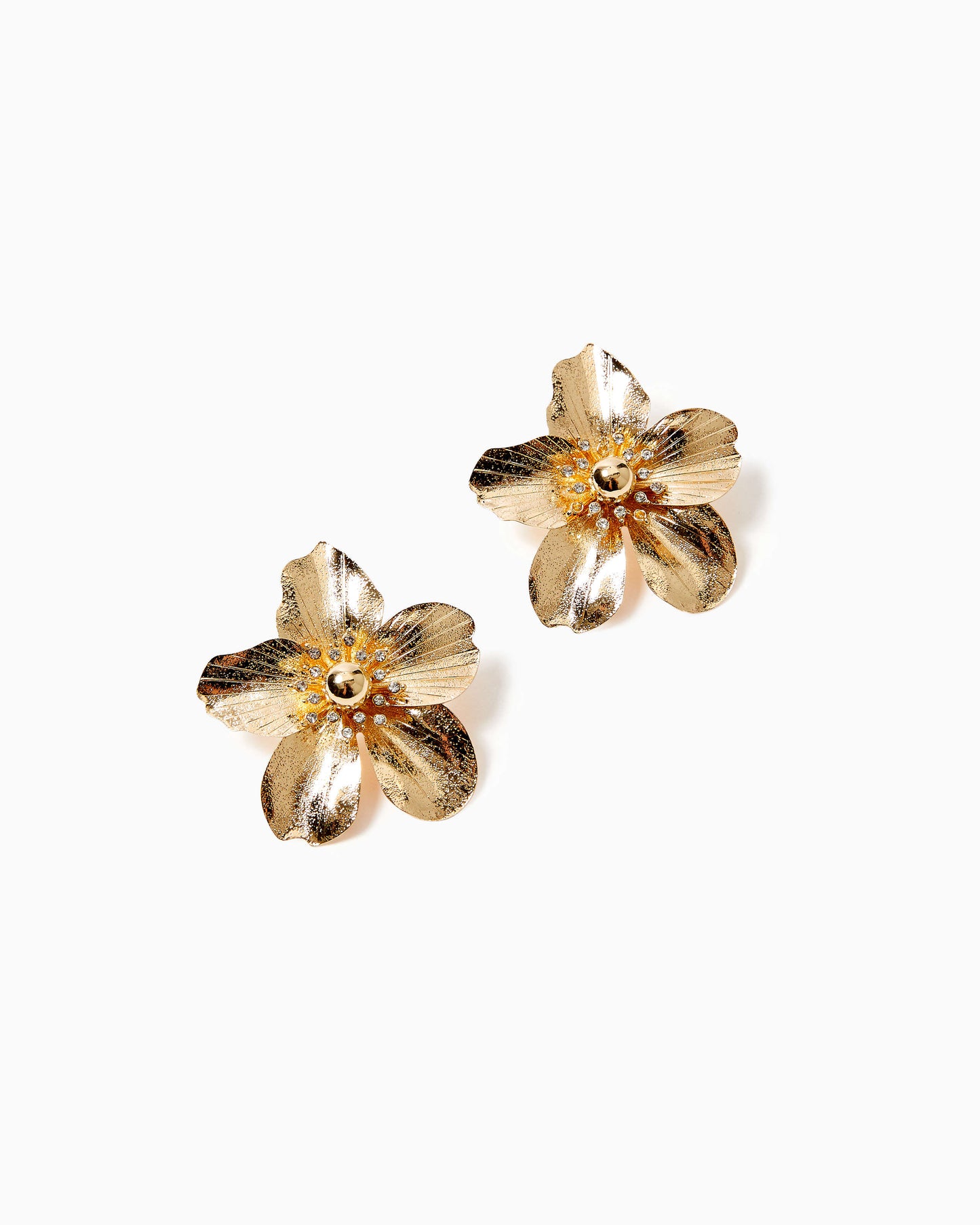 Small Orchid Earrings