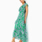 ROSALYNN RUFFLE MAXI DRES - BRAZILIAN GREEN - SALTY SANDBAR