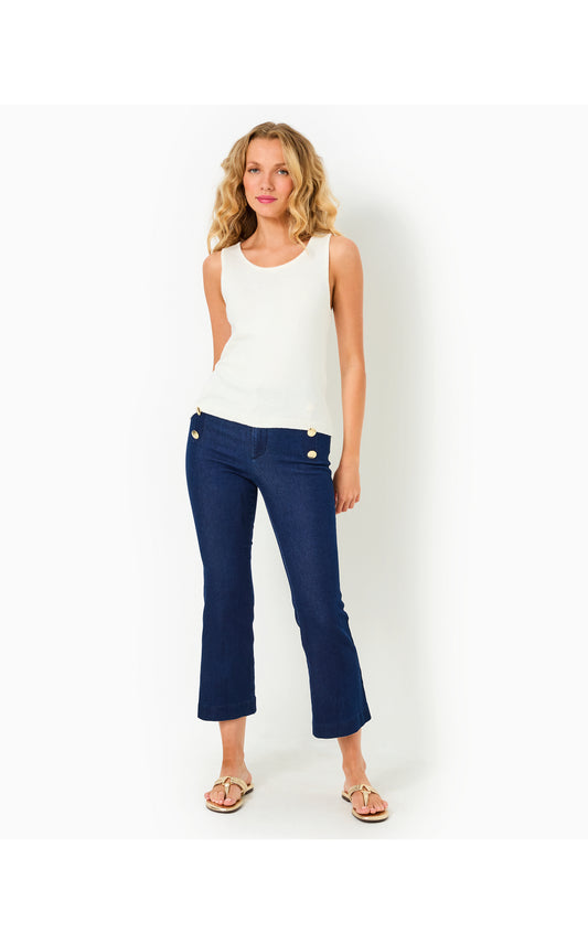 PARRISH HIGH RISE CROP FLARE PANT