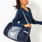 QUILTED PUFFER HALTON DUFFLE BAG