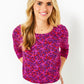 ETTA SCOOP-NECK LONG SLEEVE TOP