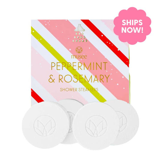 Peppermint and Rosemary Shower Steamers