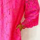 BC Caftan Pink Azalea Lace Dress