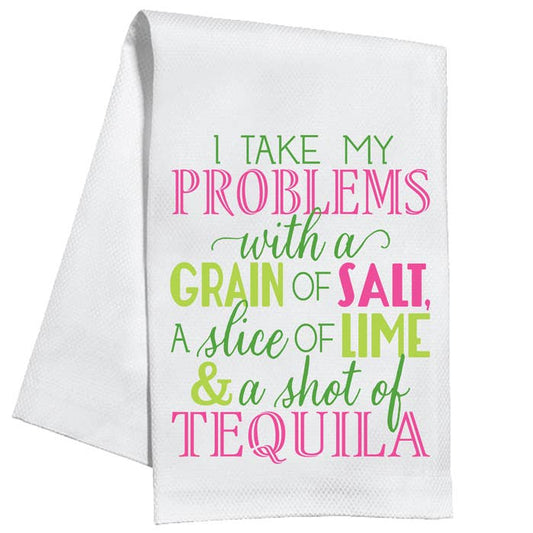 I Take My Problems Kitchen Towels