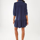 Emmerson Dress Navy Cotton