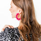 MARGO EARRINGS PEARLIZED PINK