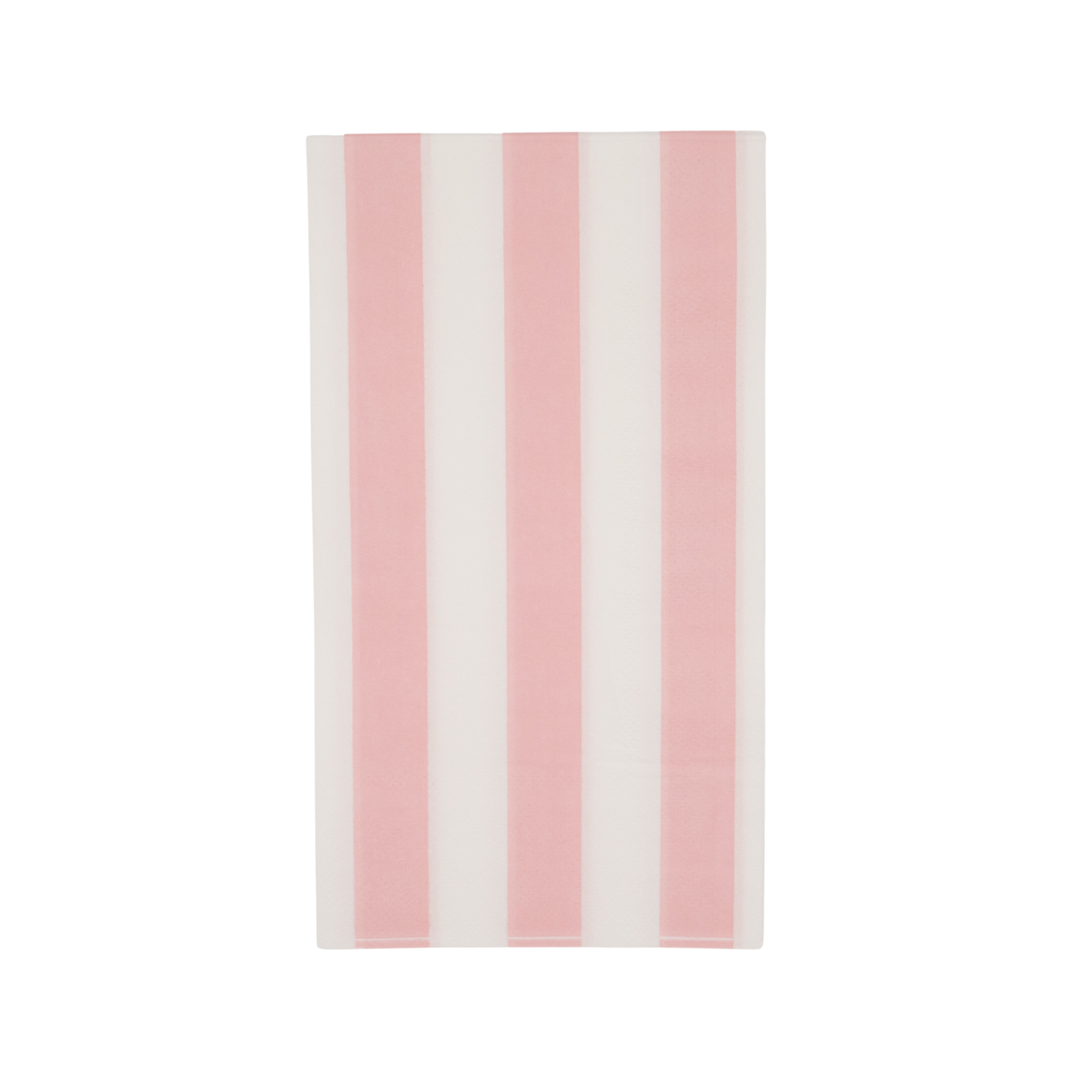 Petal Pink Cabana Stripe Guest Towels