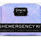 Periwinkle Glitter Shemergency Kit