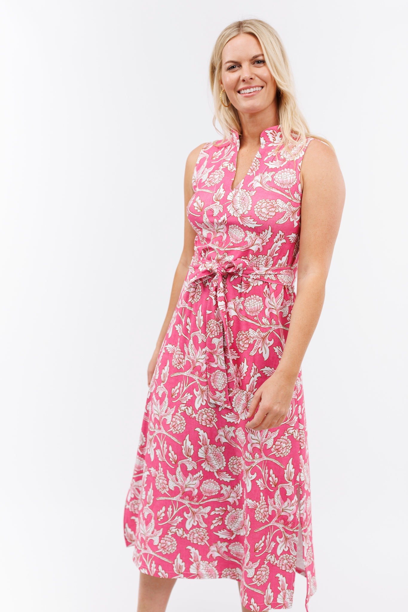 Paige Dress Tuileries Bloom Pink