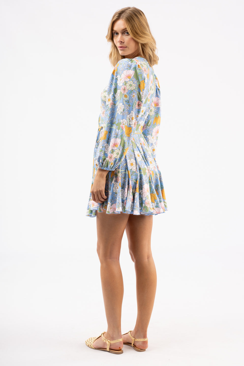 Simone Dress - Marigold Pot