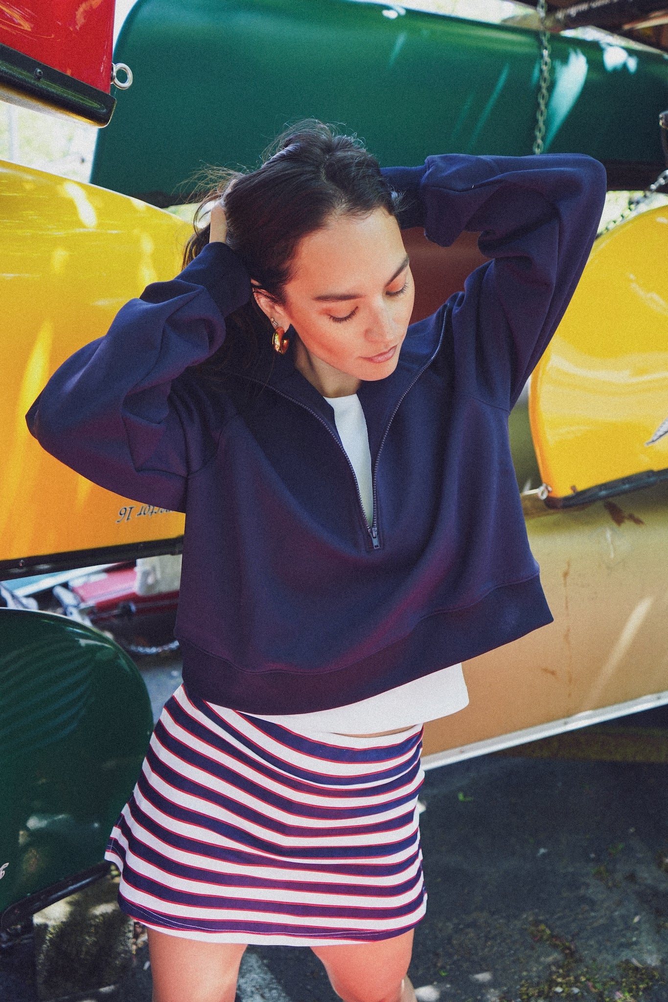 Nora Sweatshirt Navy